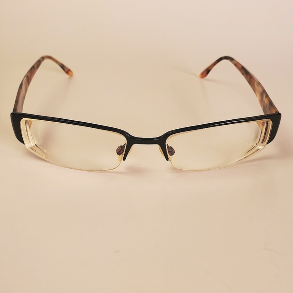 BCBG Max Axria Top Frame Tortoiseshell Glasses - Picture 4 of 10